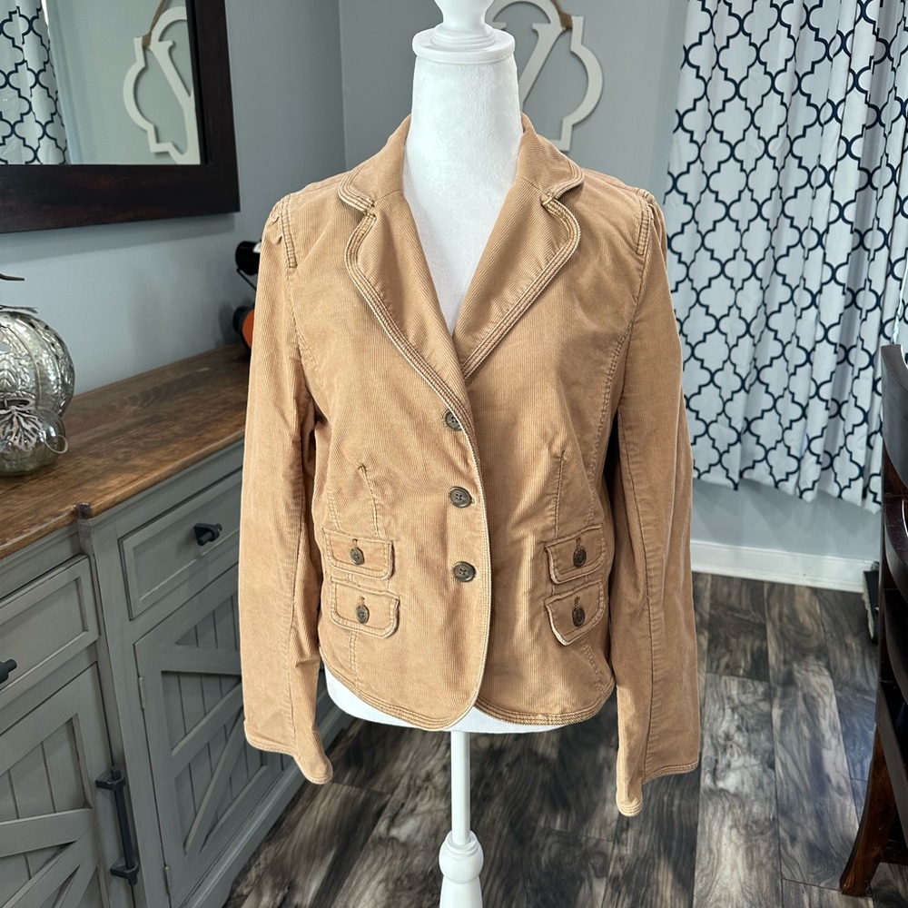 Loft Camel Corduroy Women's Blazer